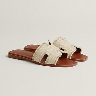 Oran sandal - Beige | Hermès Mainland China